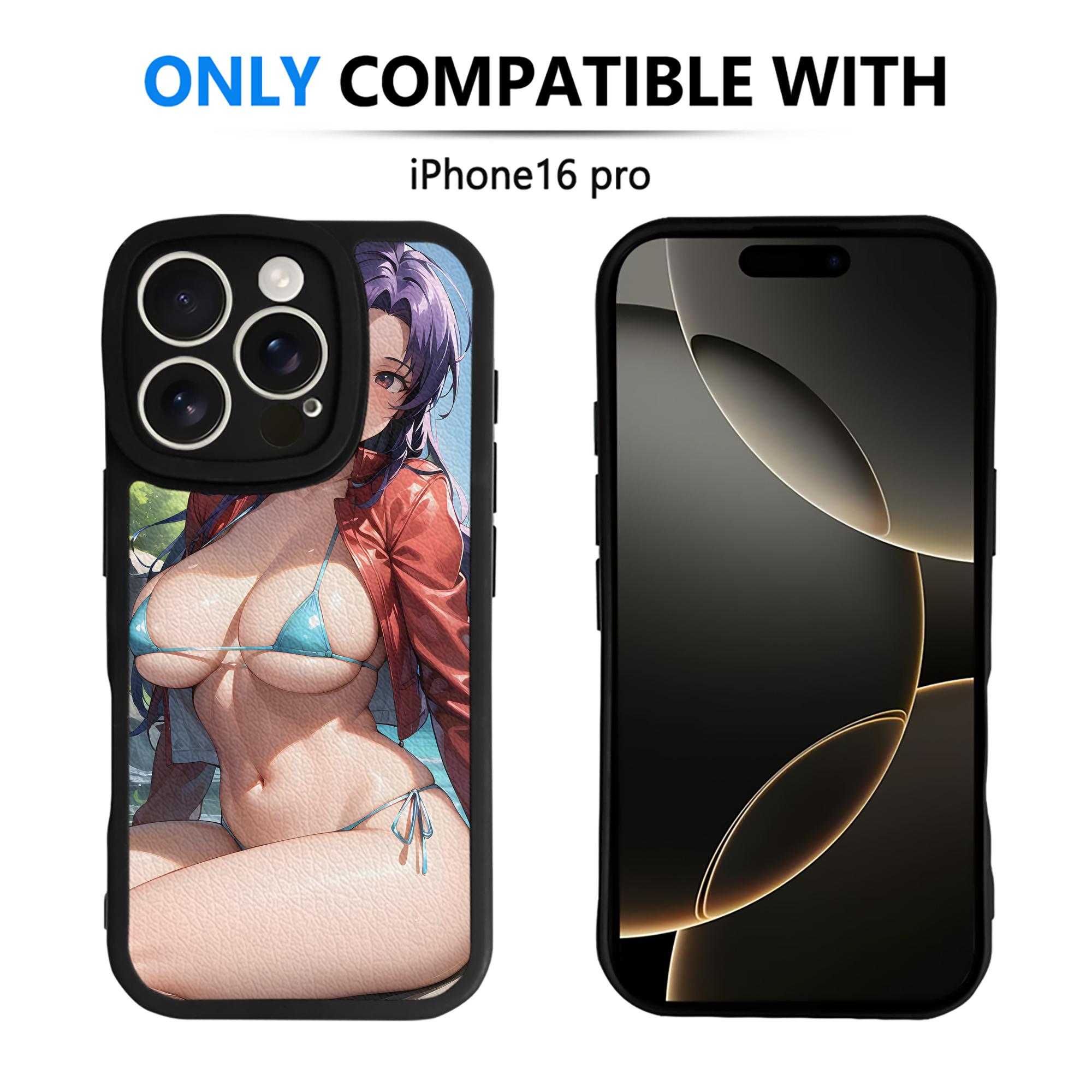 （画像用） EVA 新世紀エヴァンゲリオン 【iPhone 16シリーズ対応】シリコンスマホケース（レザー調） 材質：シリコン